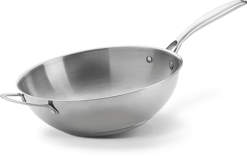 Napoleon RVS wok 12''