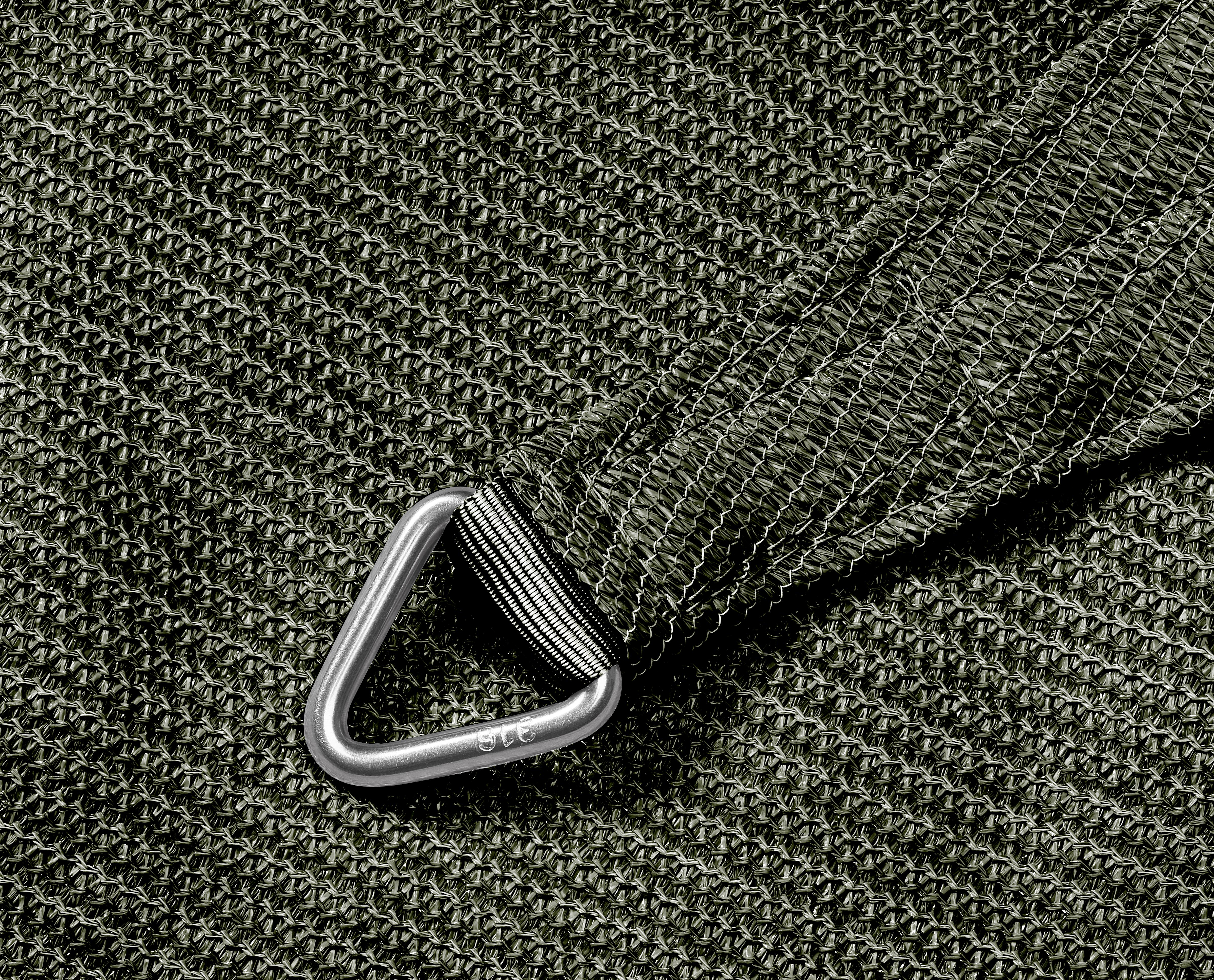 Platinum Schaduw Doek Vierkant 360x360 Coolfit Olive