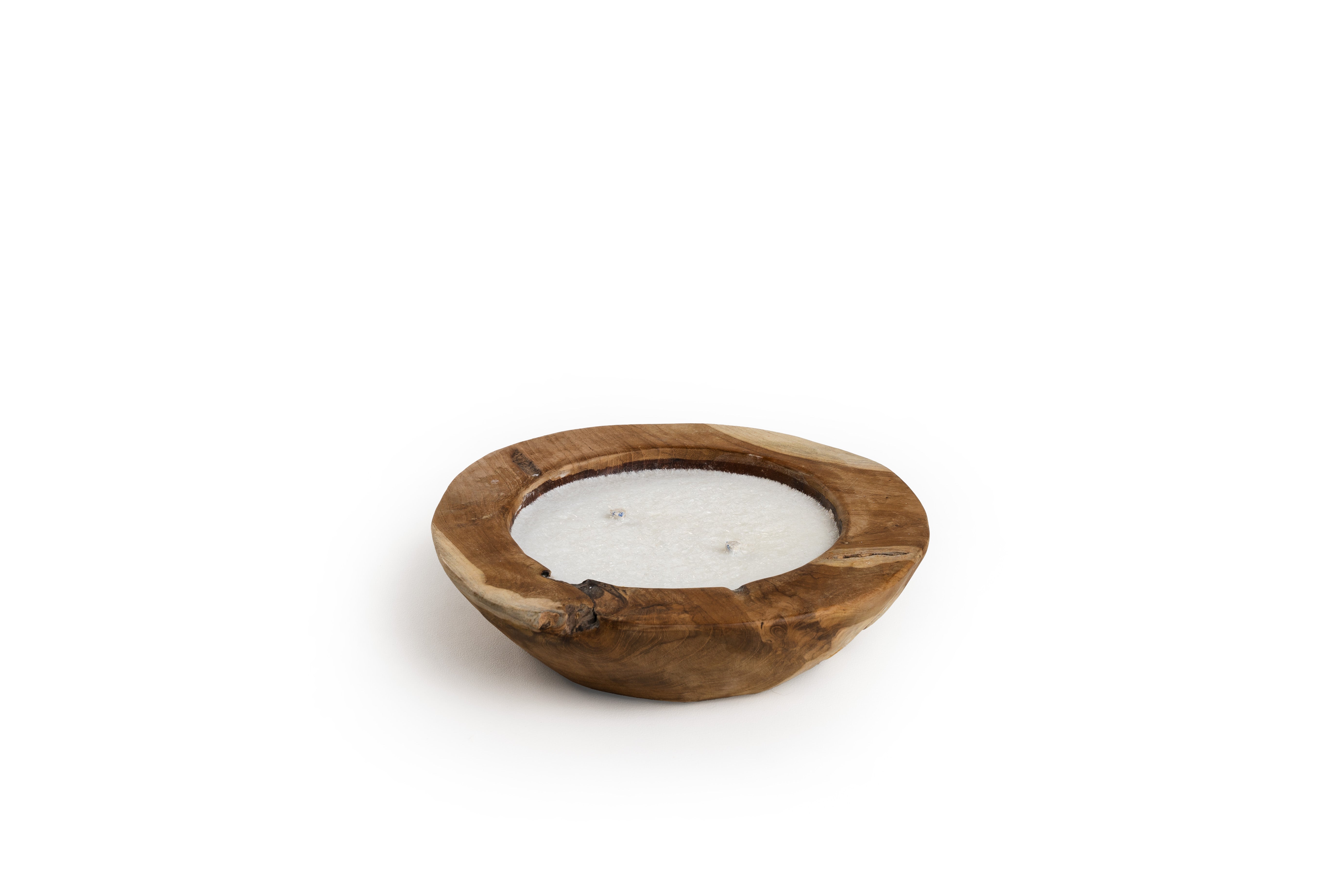 Tierra Candle Bowl 30 cm Ø Teak