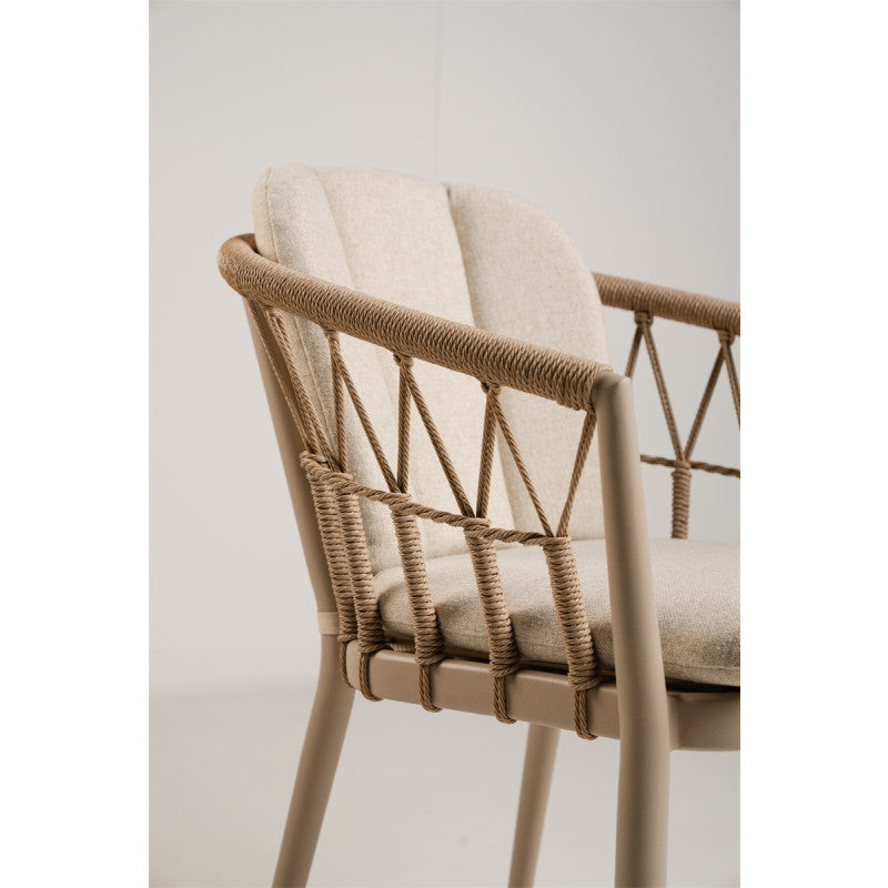 Tierra SantaFe Dining Chair Champagne