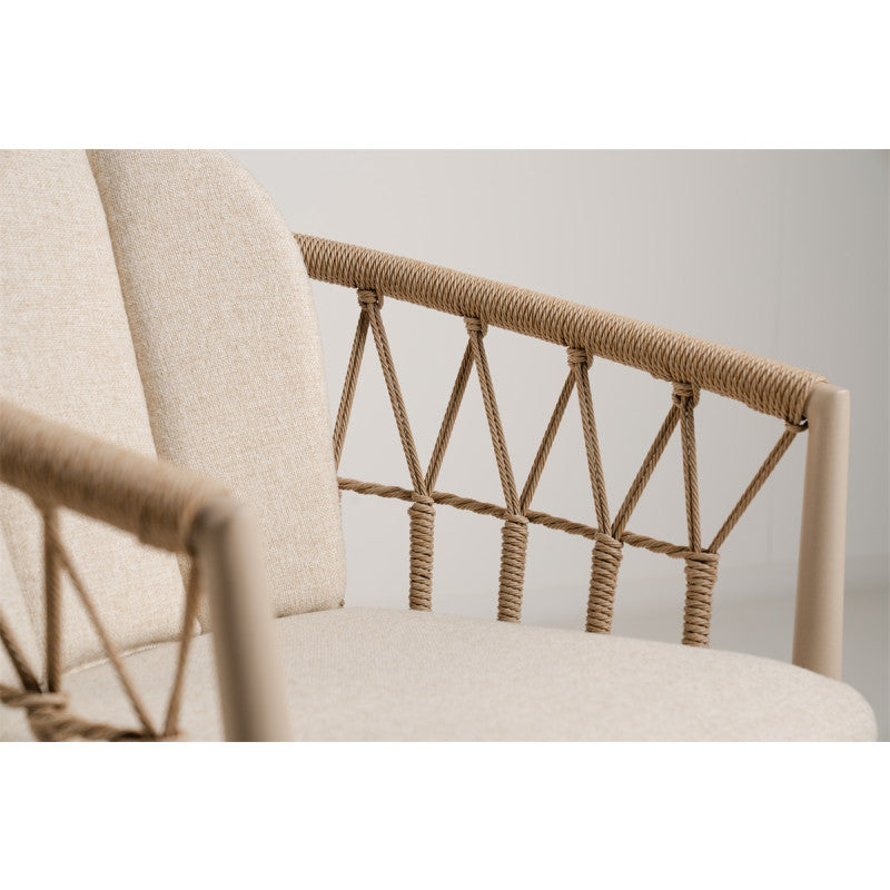 Tierra SantaFe Dining Chair Champagne
