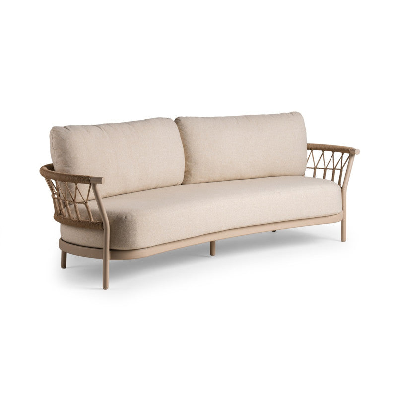 Tierra Fresca Lounge 3-Seater Champagne