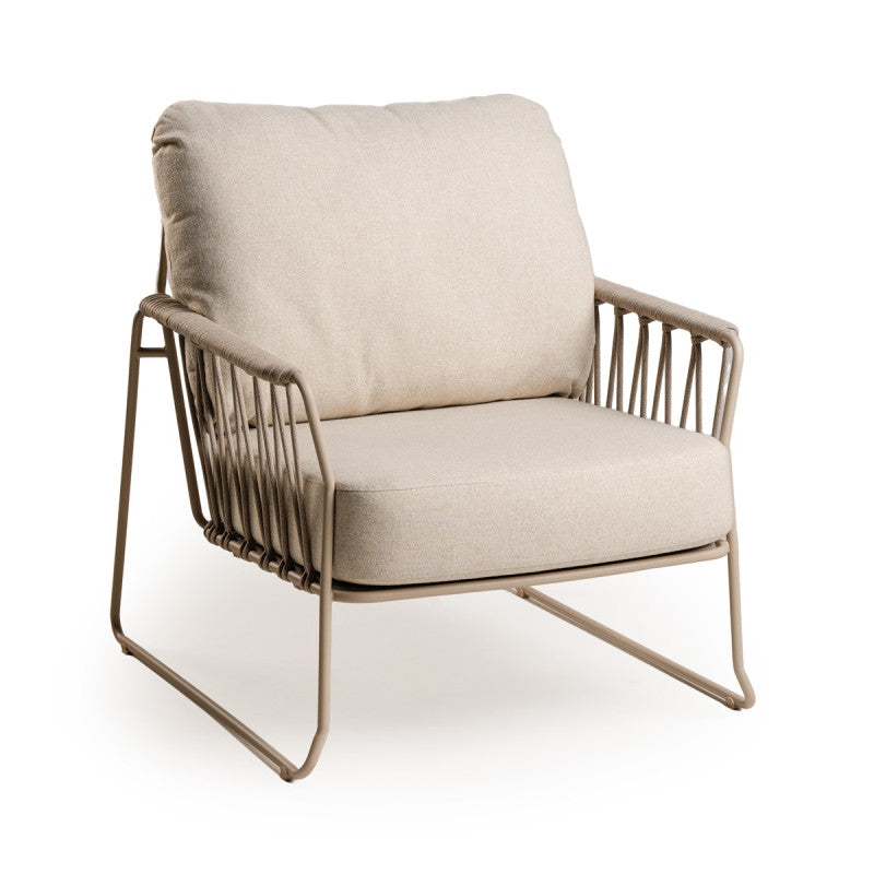 Tierra Rivera Lounge Chair Champagne