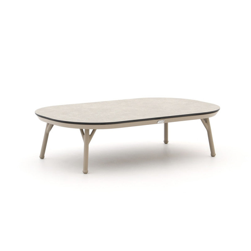 Tierra Outdoor Nora Coffee Table Trespa Ophira Champagne 120 cm