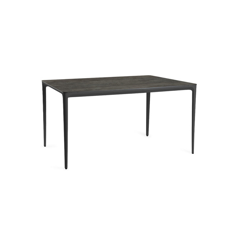 Tierra Elegante Dining Table Charcoal Trespa Forest Grey 160 x 92 cm