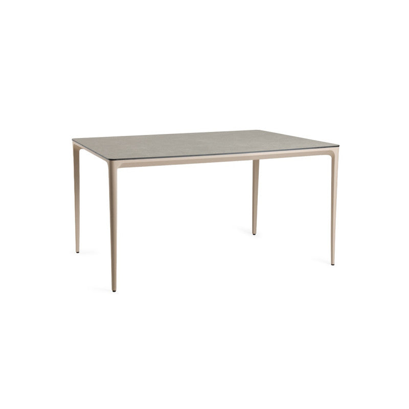 Tierra Elegante Dining Table Champagne Trespa Ophira 160 x 92 cm