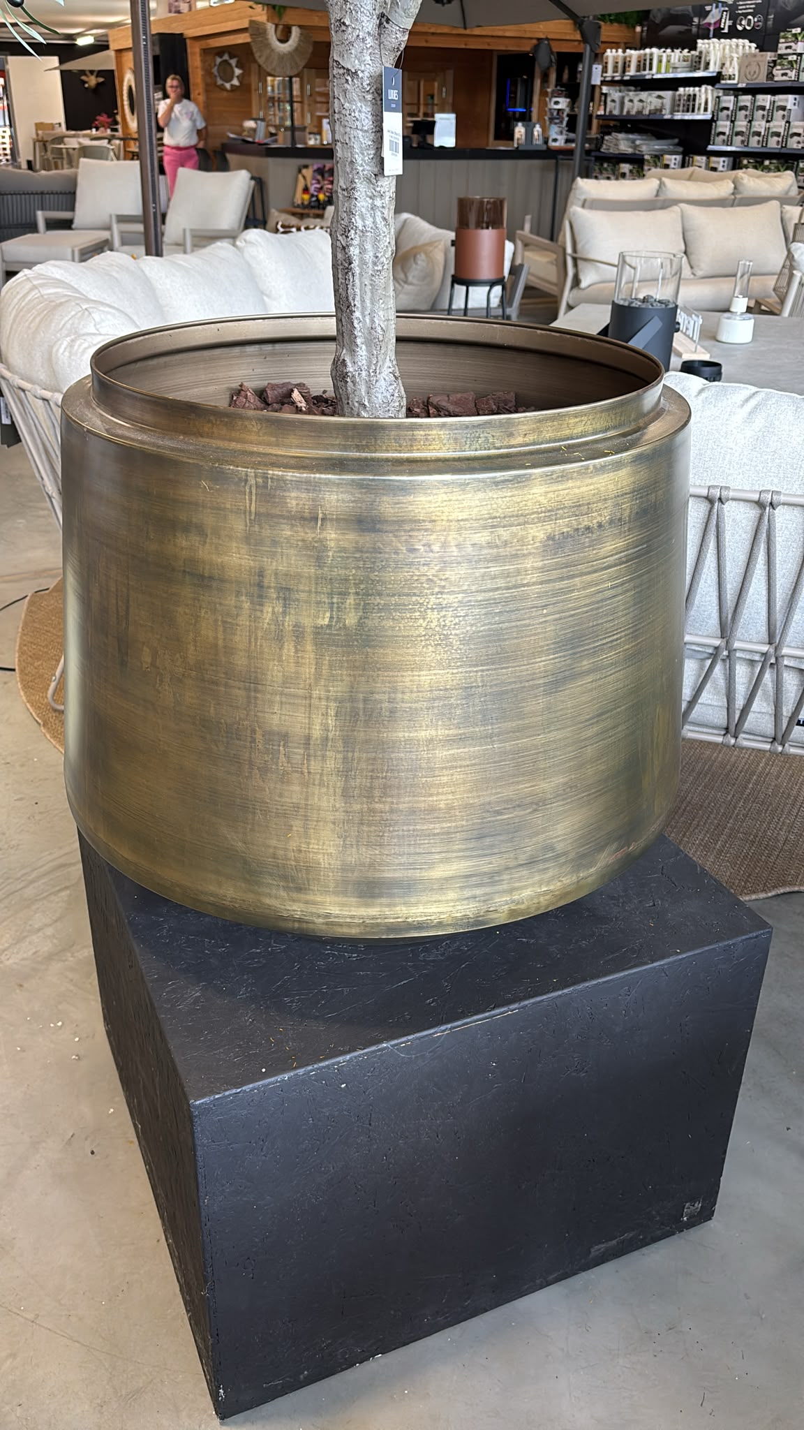 Lukkes Outdoor Pot Gold (Goud) Maat XL
