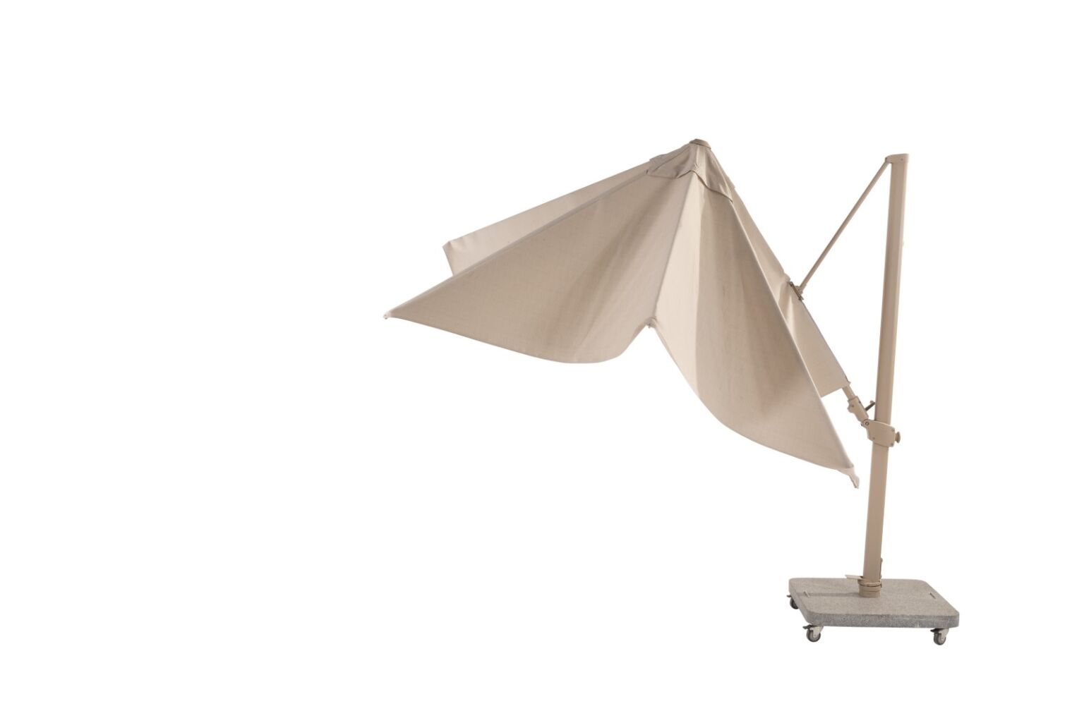 4 Seasons Outdoor Siesta Premium 300 x 300 cm Zand met Latte frame