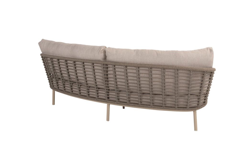 Puglia 3 seater SET: 3-zits loungebank + 2x lounge stoel