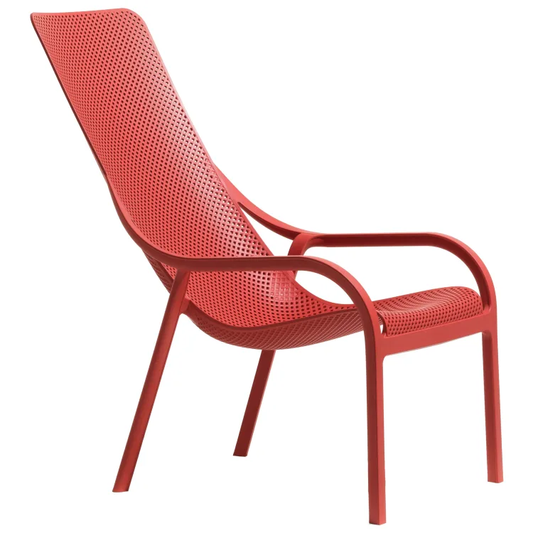 Nardi Net Lounge stoel corallo