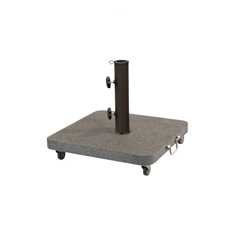 4 Seasons Outdoor Graniet voet 40 kg. Vierkant met wielen