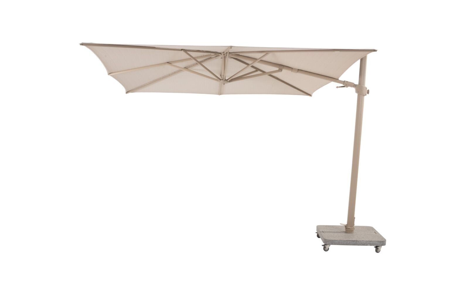 4 Seasons Outdoor Siesta Premium 300 x 300 cm Zand met Latte frame