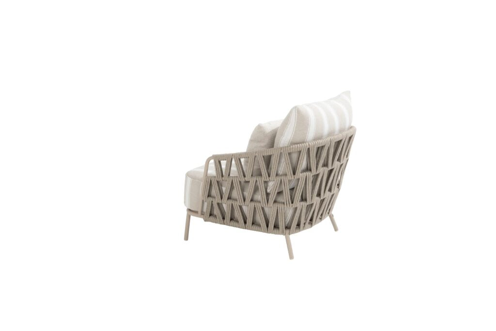 4 Seasons Outdoor Beverly lounge stoel incl. 3 kussens