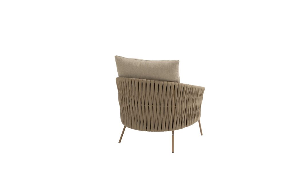 4 Seasons Outdoor Molina lounge stoel incl. 2 kussens