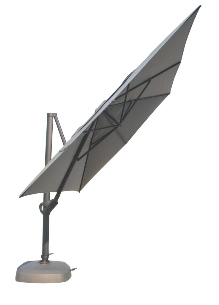 4 Seasons Outdoor Hacienda 300 x 400 cm. antraciet met antraciet frame