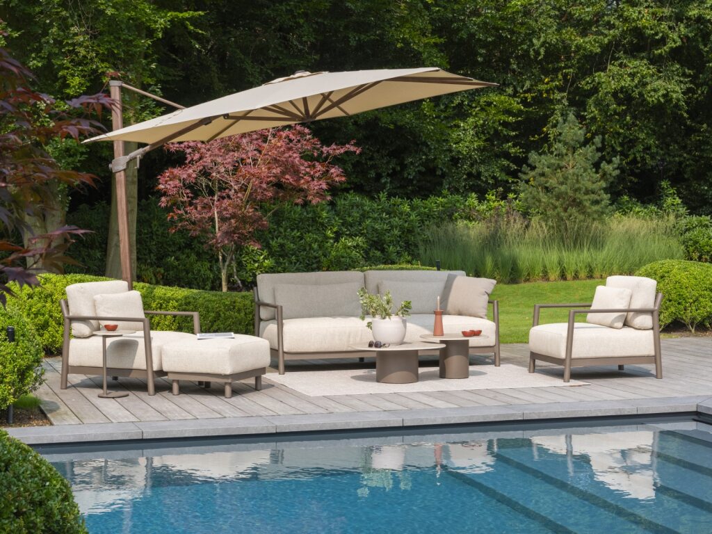 4 Seasons Outdoor Sofie lounge tuintafel 70x80xH30 cm terre