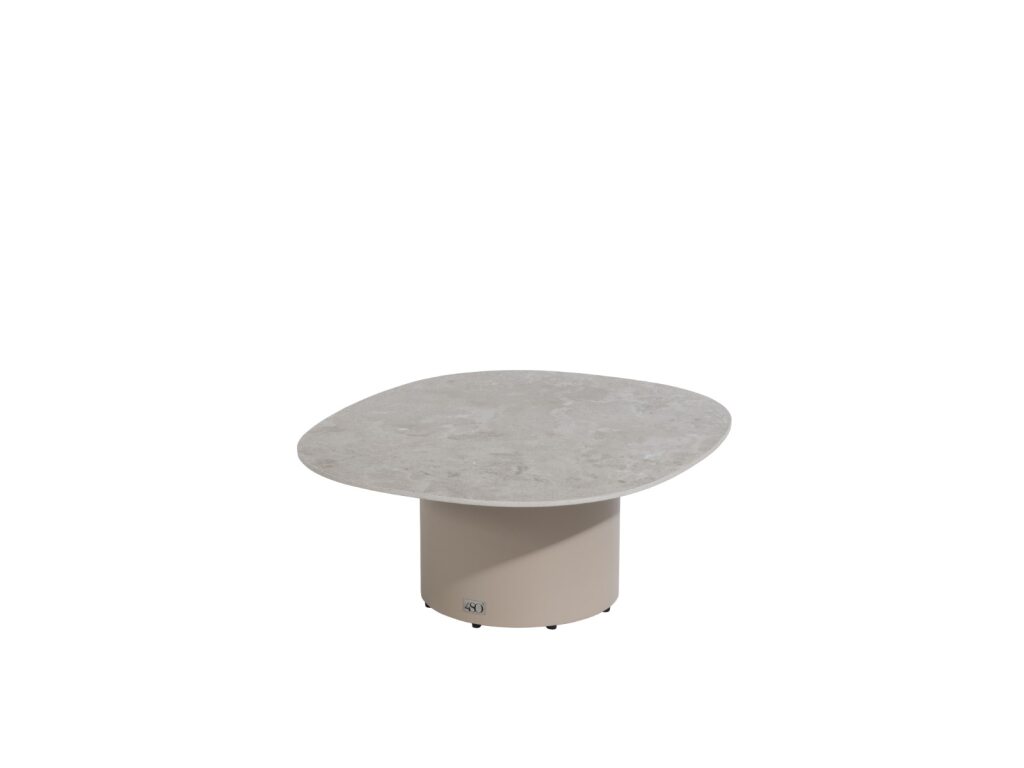 4 Seasons Outdoor Sofie lounge tuintafel 70x80xH30 cm latte