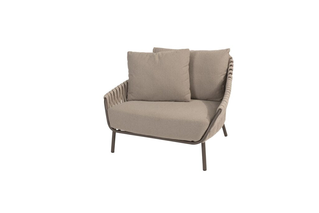 4 Seasons Outdoor Montera lounge stoel XL incl. 2 kussens en pillow