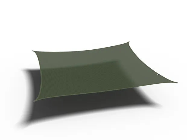 Platinum Schaduw Doek Vierkant 360x360 Coolfit Olive