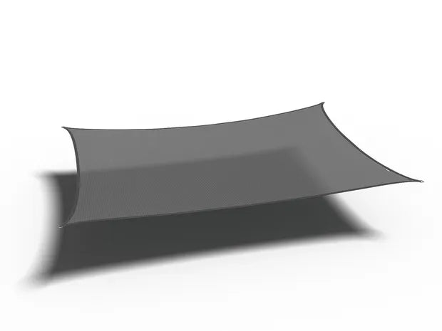 Platinum Schaduw Doek rectangle 400x300 Coolfit Antraciet