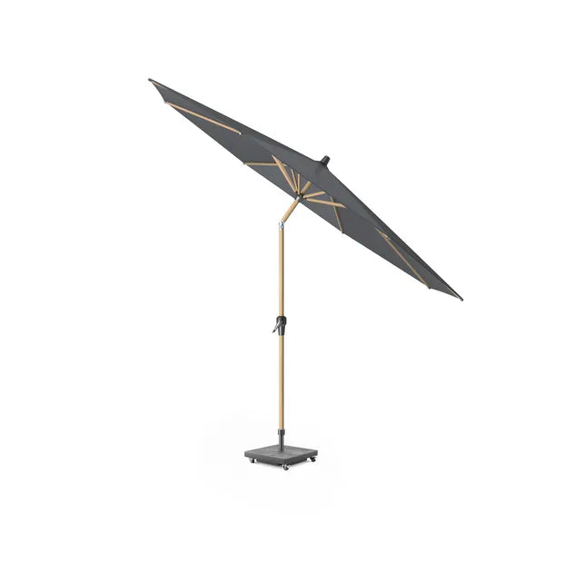 Platinum Riva Ø250 Stokparasol Teak Anthracite