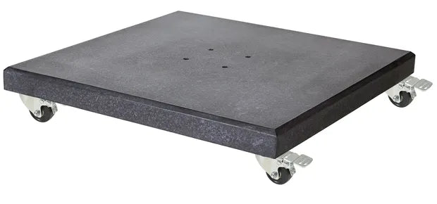 Platinum Parsolvoet Modena 90 kg voet + wielen
