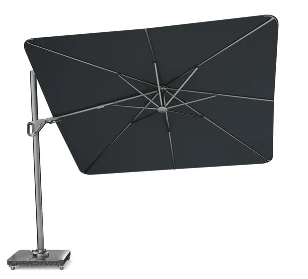 Platinum Nexus T² Premium 300x300 Zweefparasol Anthracite  Faded black