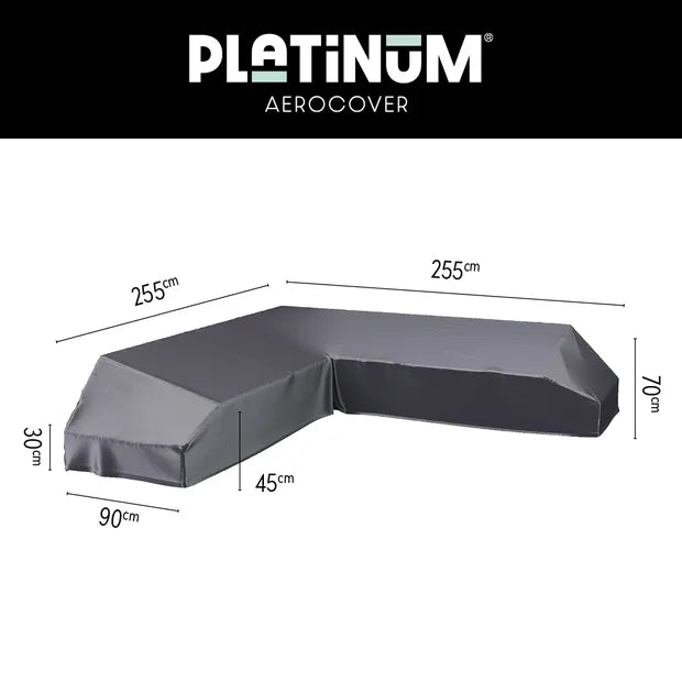 Platinum Aerocover Lounge platform cover 255x255x90xH30/45/70  Anthracite