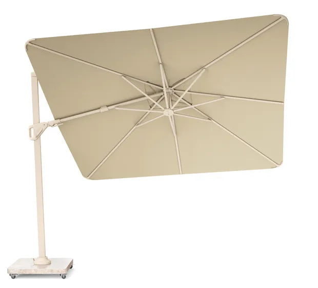 Platinum Nexus T² Premium 300x300 Zweefparasol Sandstone Champagne