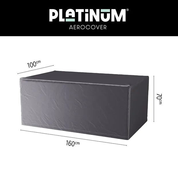 Platinum Aerocover Table cover 160x100xH70  Anthracite