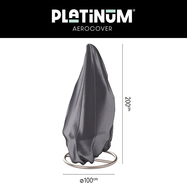 Platinum Aerocover Hangchair cover Ø100x200  Anthracite