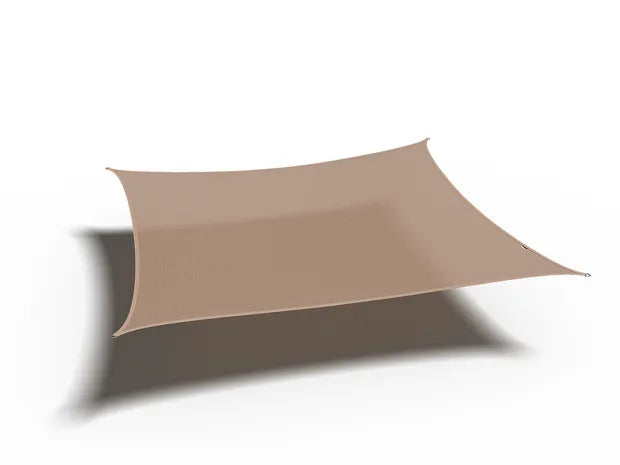 Platinum Schaduw Doek Vierkant 360x360 Coolfit Zand