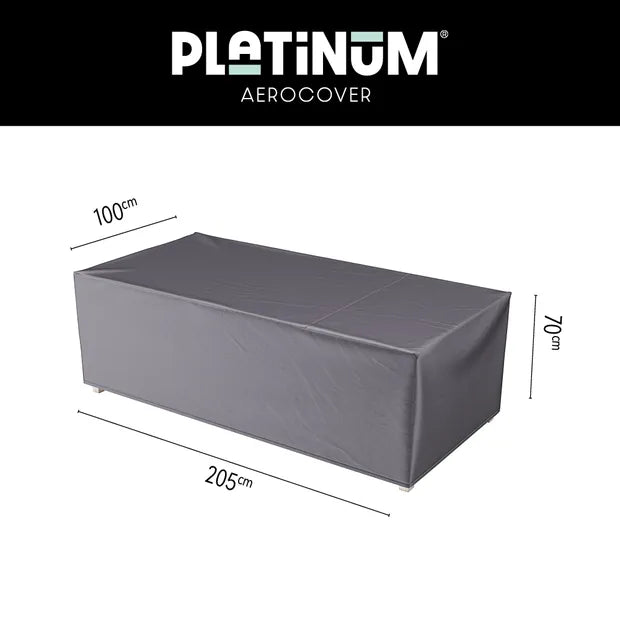 Platinum Aerocover Lounge bench cover 205x100xH70  Anthracite
