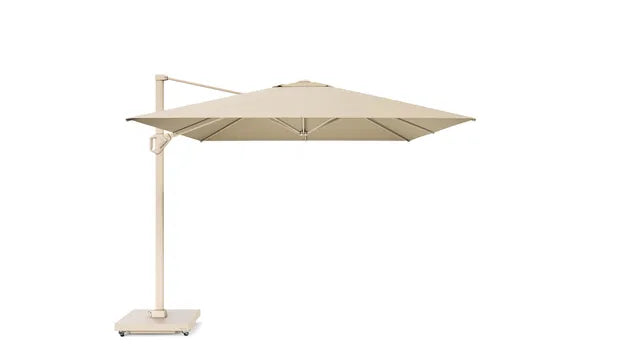 Platinum Challenger T¹ premium 400x300 Zweefparasol Sandstone Champagne