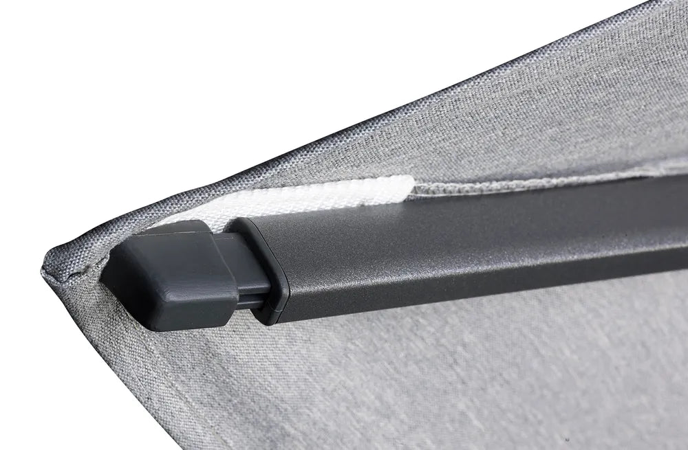Platinum Challenger T² premium 300x300 Zweefparasol Anthracite Havana