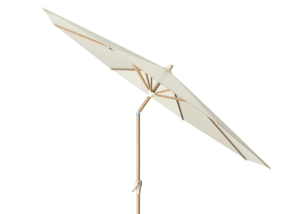 Platinum Riva Ø250 Stokparasol Teak Ecru