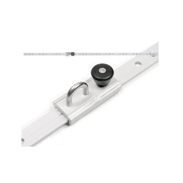 Platinum Rails met oogbout 1m RVS 316Chrome