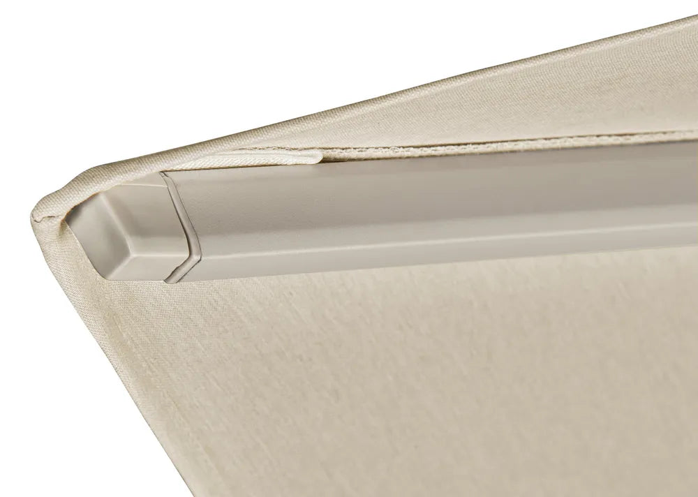 Platinum Challenger T² Premium 260x350 Zweefparasol Sandstone Champagne