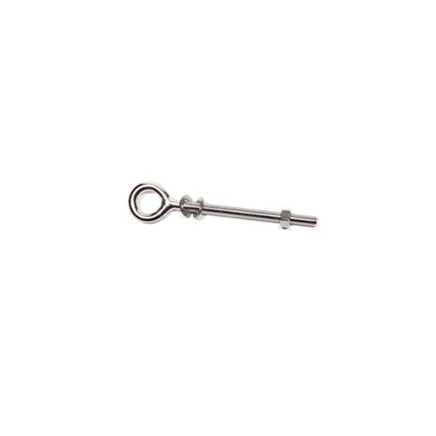 Platinum Bout met oog voor Paal M8x100mm RVS 316 Chroom