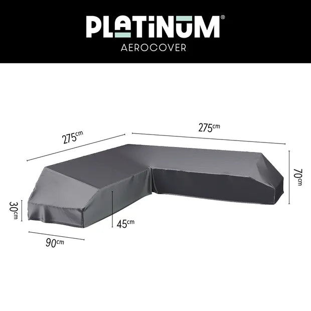 Platinum Aerocover Lounge platform cover 275x275x90xH30/45/70  Anthracite
