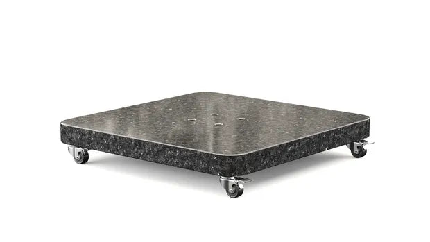 Platinum Ancona round edge 120kg Parasolvoet Anthracite Granite