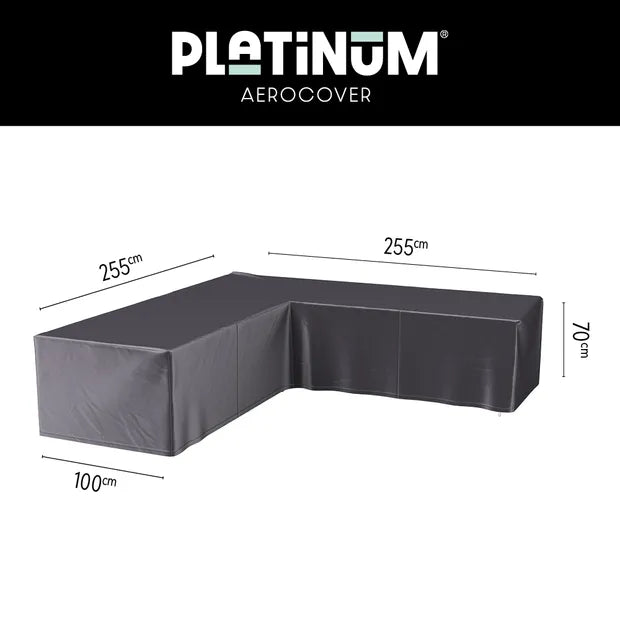 Platinum Aerocover Lounge cover L 255x255x100xH70  Anthracite
