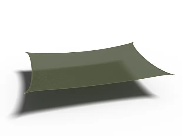 Platinum Schaduw Doek rectangle 400x300 Coolfit Olive