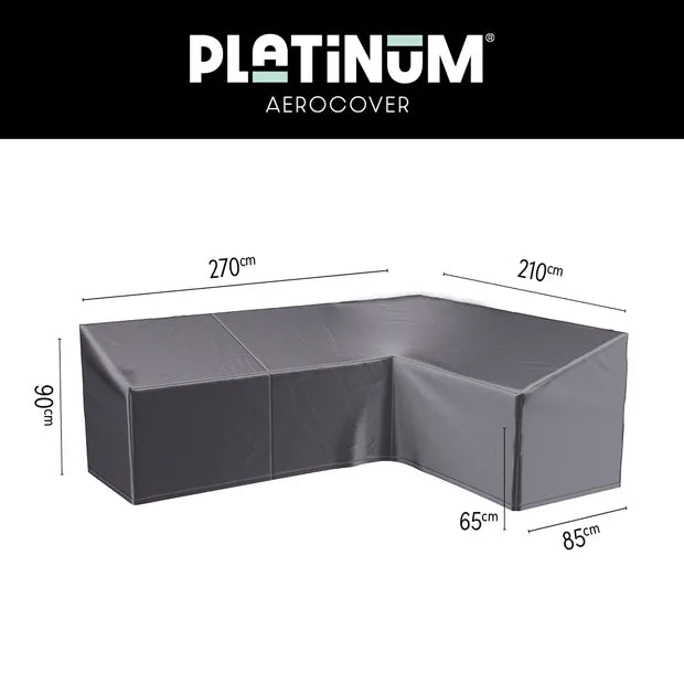 Platinum Aerocover Lounge cover L Right 270x210x85xH65/90 HB  Anthracite