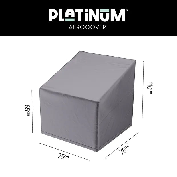 Platinum Aerocover Lounge chair HB XL cover 75x78x65/110  Anthracite