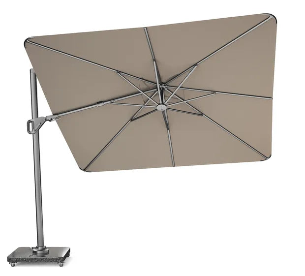 Platinum Nexus T² Premium 300x300 Zweefparasol Anthracite  Havana