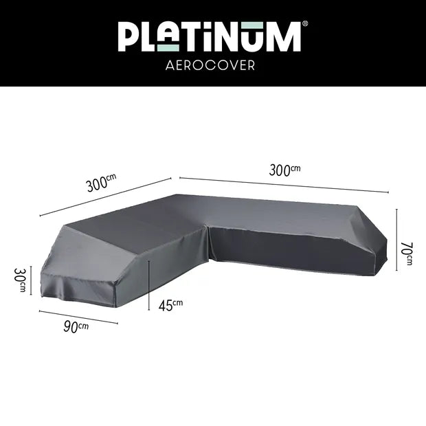 Platinum Aerocover Lounge platform cover 300x300x90xH30/45/70  Anthracite