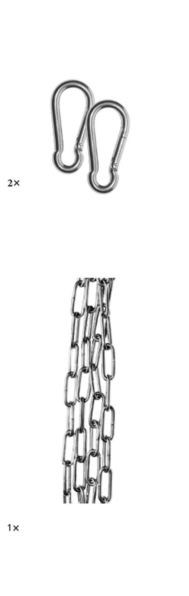 Platinum Extension set Schaduw Doek RVS 316Chrome