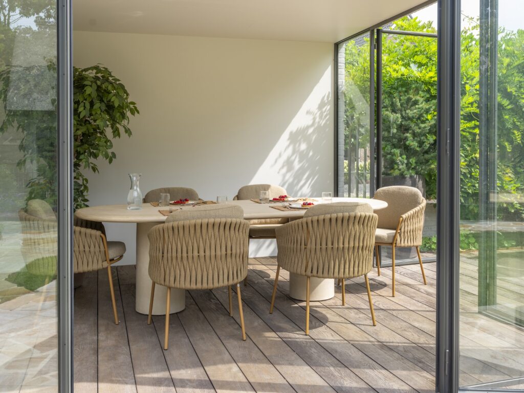 4 Seasons Outdoor Molina dining stoel incl. 2 kussens