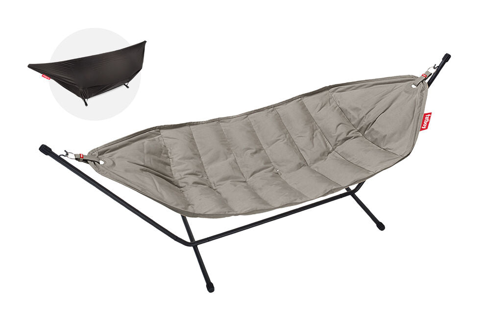Fatboy® headdemock superb grey taupe incl. rack black
